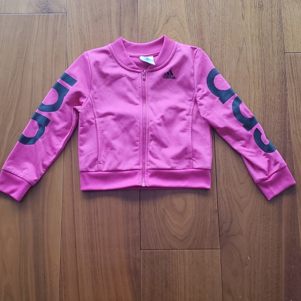 Toddler Girls Adidas Zip-up Jacket